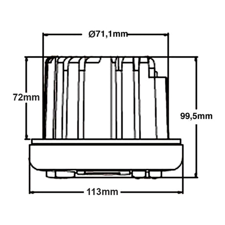 T-Sound Radio USB/Bluetooth Weight 3,500 kg