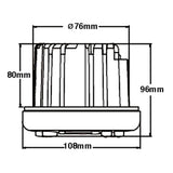 T-Sound Square Front-Bluetooth-USB-Radio