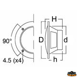 Trem Coppia altoparlanti stagni 2 vie T-Sound 60 W