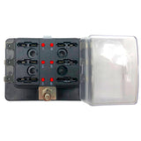 Trem Standard Blade Fuse Box with LED Warning Lights
