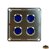 Trem Pannelo elettrico a led in acciaio inox ip65