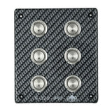Cuadro eléctrico horizontal Ocean System cableado con portafusibles 5 interruptores + 1 pulsador