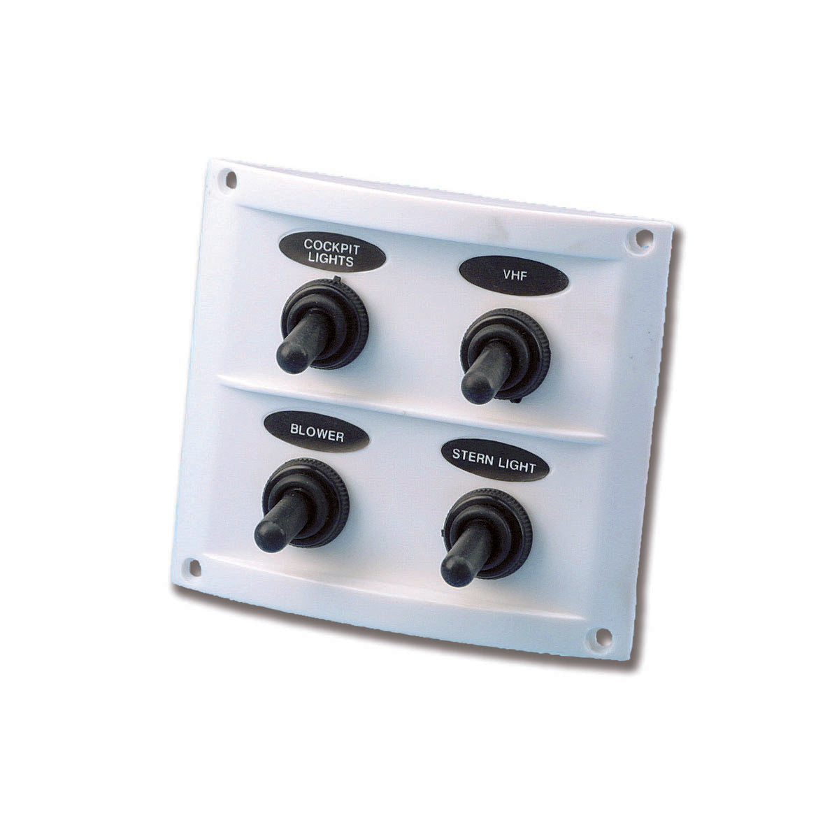 Trem Pannello di comando a 4 interruttori colore bianco SERIE PILOT