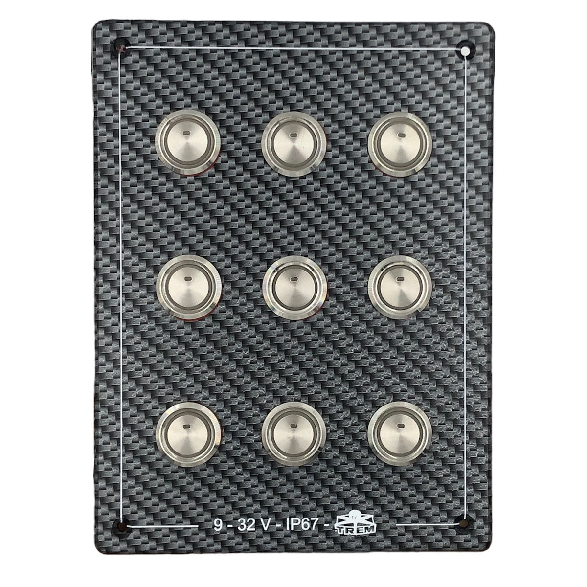 Panel eléctrico trenzado vertical Ocean System con portafusibles