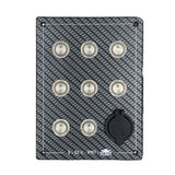 Panel eléctrico vertical Ocean System con cubierta precableada y dos puertos USB