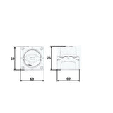 T-Power Batterieumschalter Spannung 48V DC