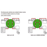 Interruptor de batería en paralelo Electra Speciale Maxi 350A