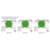 Electra Deviatore Maxi HEAVY DUTY 0-1-2 BOTH