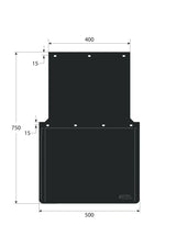 Lampa Coppia paraspruzzi in PVC omologati antispruzzo - 50x75 cm 14243