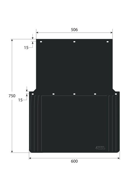 Lampa Coppia paraspruzzi in PVC omologati antispruzzo - 60x75 cm 14244