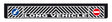 Lampa Paraspruzzi lungo in pvc, superficie liscia 240x35 cm Nero Long Vehicle 14257