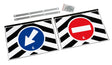 Lampa Coppia paraspruzzi camion in PVC - 40x30 cm 14268