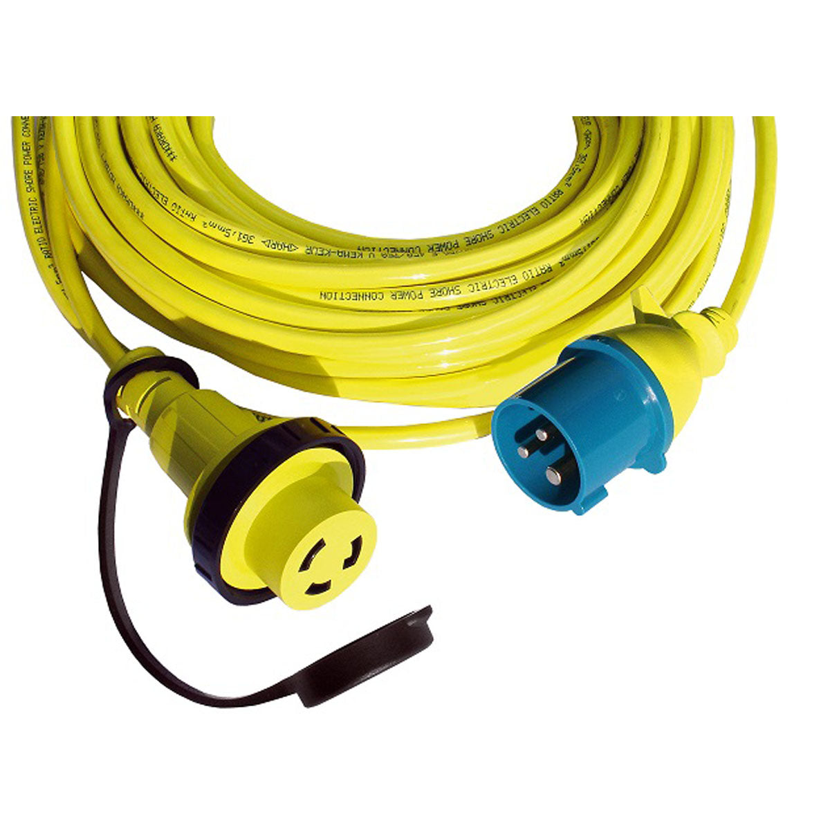 Ratio Cavo banchina 25 mt. con attacchi compatibili Marinco