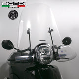 Biondi Parabrezza Club Aprilia Scarabeo Light 250i.e./400 cc. 2006-2011 con Attacchi