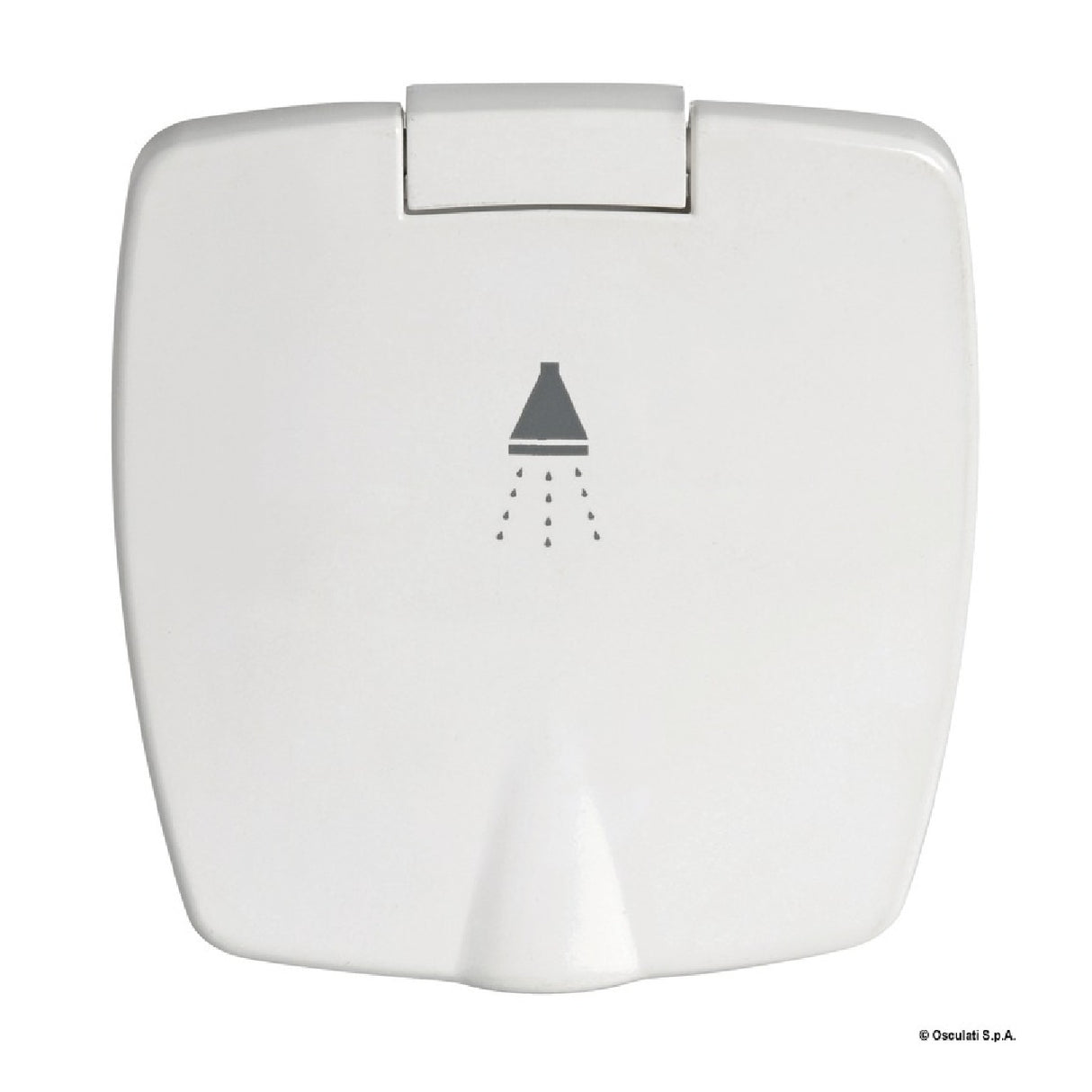 Mampara de ducha Osculati New Edge con ducha de acero inoxidable Tiger 15.164.00