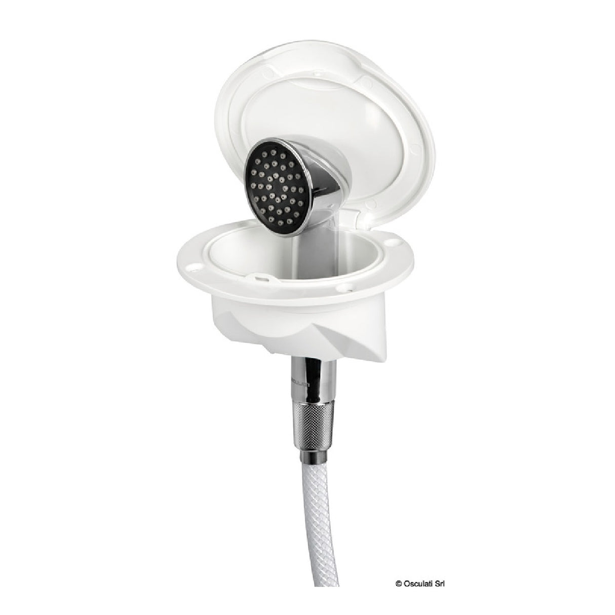 Mampara de ducha Osculati Nuvola con ducha Keji 15.275.01