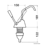 Bomba manual Whale Flipper MK4