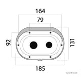 Osculati Ricambi per box doccia 15.900.01