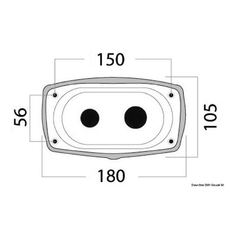 Osculati Ricambi per box doccia 15.900.01