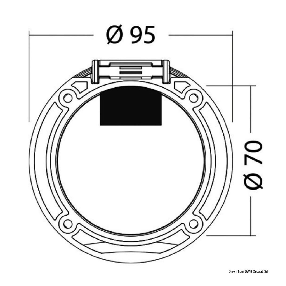Osculati Ricambi per box doccia 15.900.01