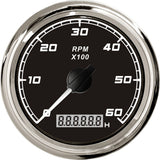 X-LINE Tacómetro electrónico universal con contador de horas