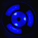 Plafoniera LED da soffitto rotonda Nightlight Round 100 mm 3,2 W luce notturna blu
