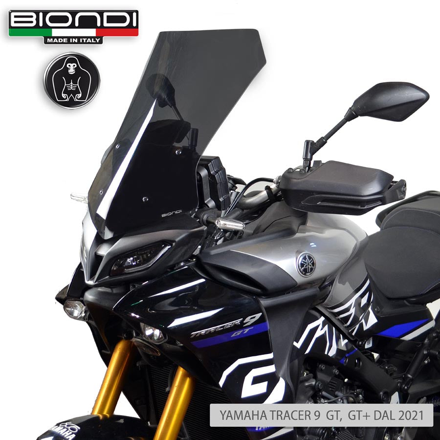 Biondi Cupolino Touring Fumé Scuro Yamaha Tracer 9 GT e GT+ dal 2021