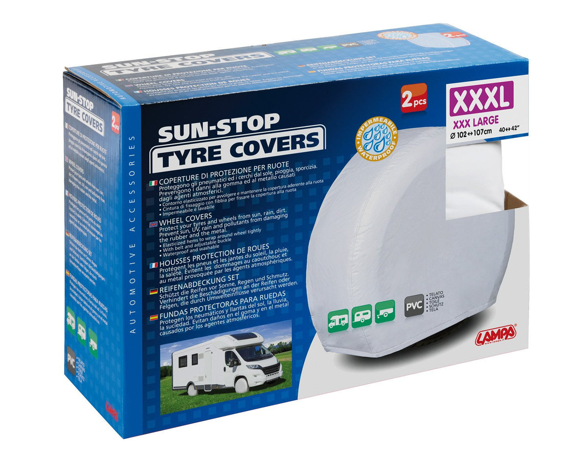 Lampa Sun-Stop, coperture di protezione per ruote, 2 pz - XXXL 15930