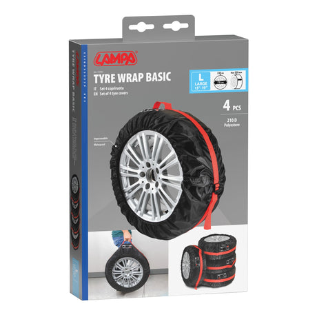 Lampa Tyre Wrap Basic - Set 4 copriruota - L - 13"-19" 15940
