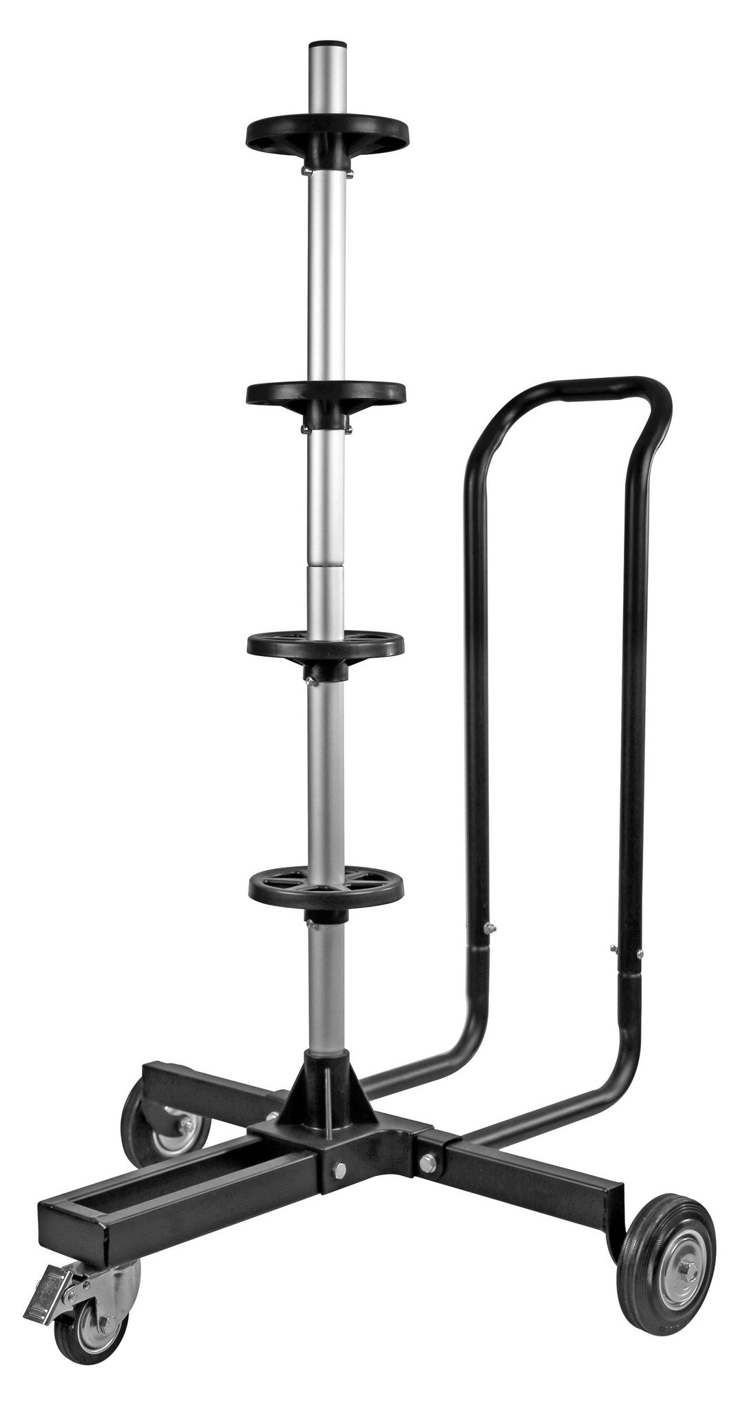 Lampa PP-3, carrello porta cerchi e pneumatici con supporto ad asta 15957