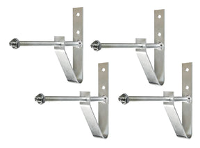 Lampa Wheel-Holder, set 4 staffe porta-ruote 15959