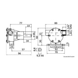 Nauco Pompa FPM001 da 3/8 pollice