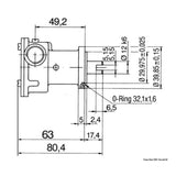 Nauco Pompa ST114 3/8 pollice