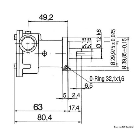 Nauco Pompa ST114 3/8 pollice