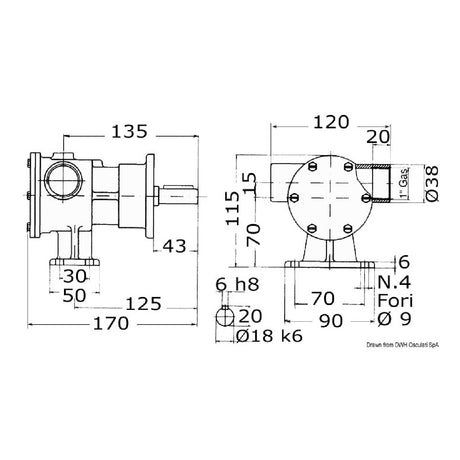 Nauco Pumpe 36 1 Zoll