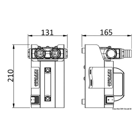Marco Selbstansaugende elektrische Pumpe für Diesel-/Öl-Förderung