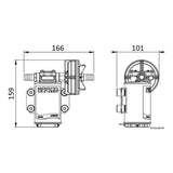 Marco Pompa autoadescante 12 V 15 l/min