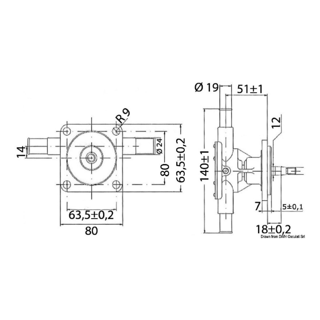 Osculati Cooling Pump 324485 16.067.01