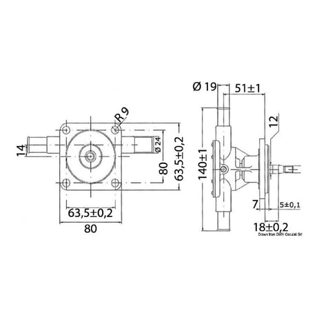 Osculati Pompa raffreddamento 324485 16.067.01