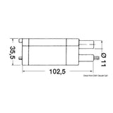 Osculati Pompa centrifuga CARAVAN ad immersione 16.101.00