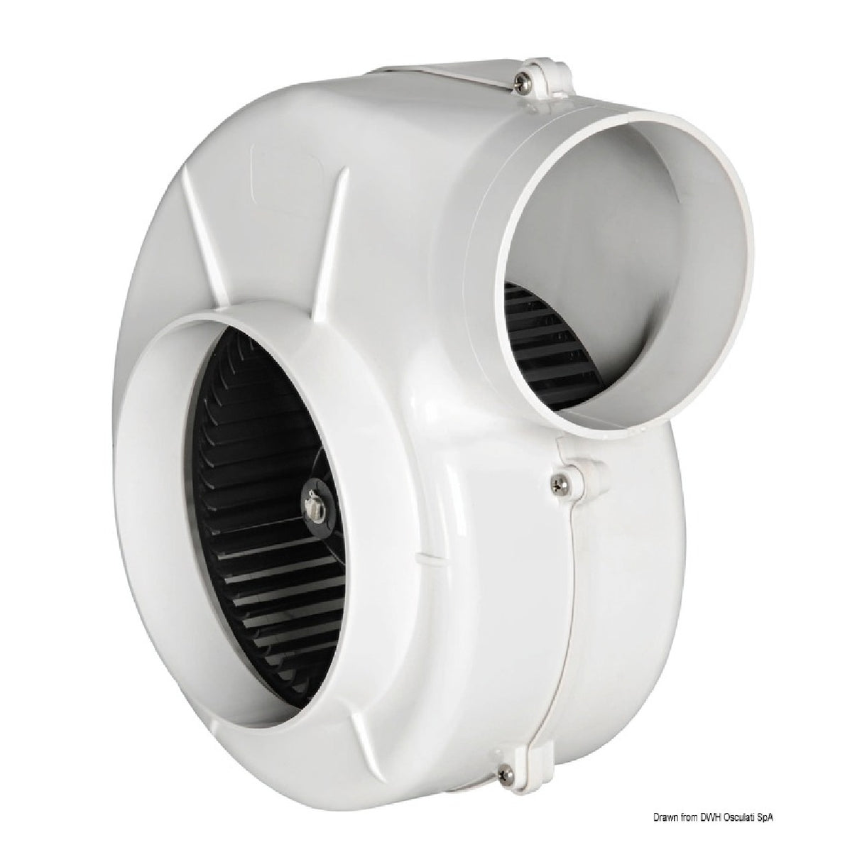 Osculati centrifugal blower for bracket mounting, RINA 16.107.01 approved