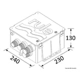 Kit de desagüe de ducha Rule 12/24 V