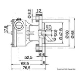 Nauco Pompa FPR038/034 bocche 3/8 pollice