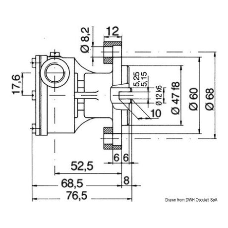 Nauco Pompa FPR038/034 bocche 3/8 pollice