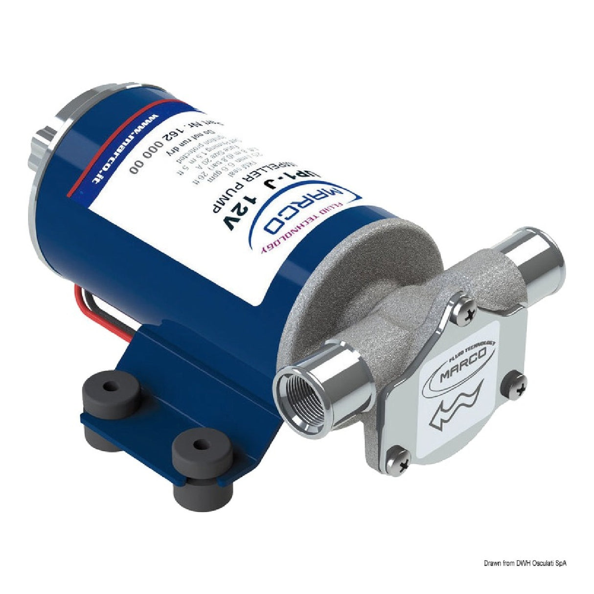 Bomba de achique autocebante Marco 12/24 V 35 l/min