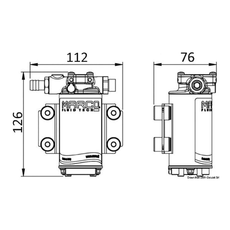 Marco 12V Elektropumpe für Öltransfer