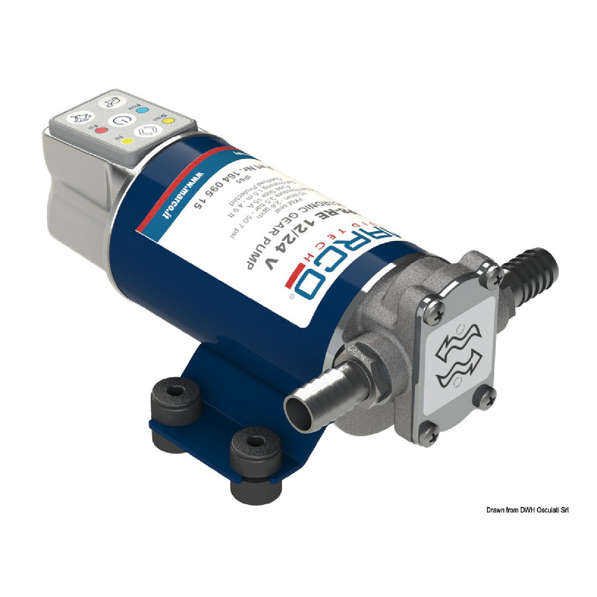 Marco Umkehrbare elektrische Pumpe mit einstellbarem Durchfluss