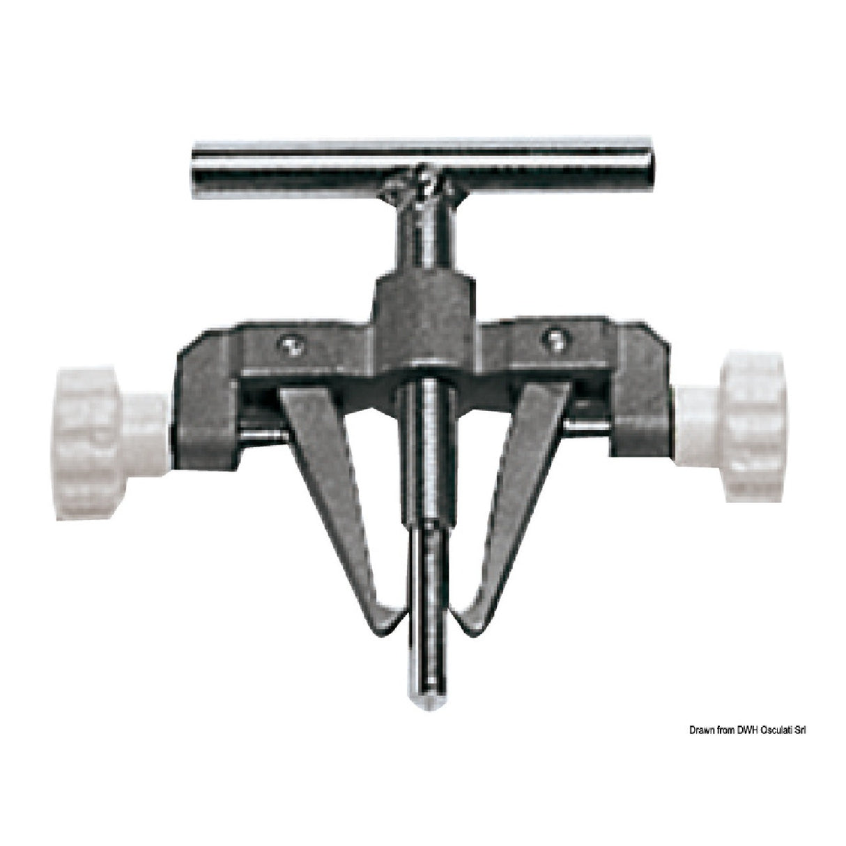 Extractor de acero inoxidable Osculati para impulsores de neopreno 16.191.01