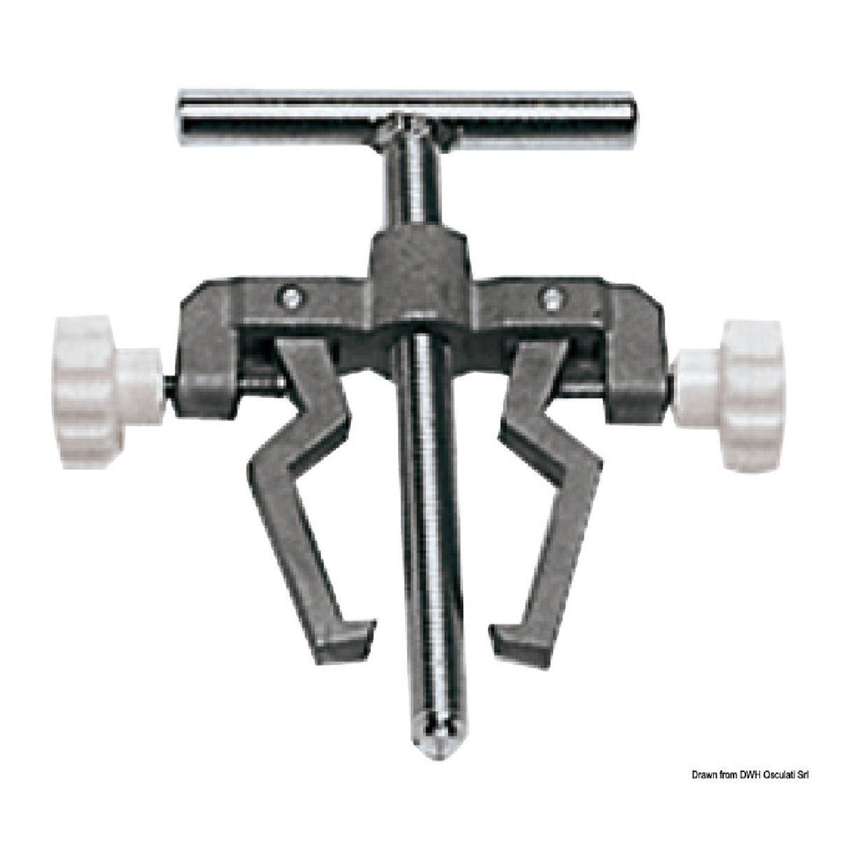 Extractor de acero inoxidable Osculati para impulsores de neopreno 16.191.01