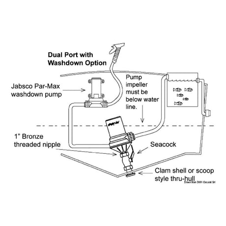 Rule Pompa centrifuga Dual Port